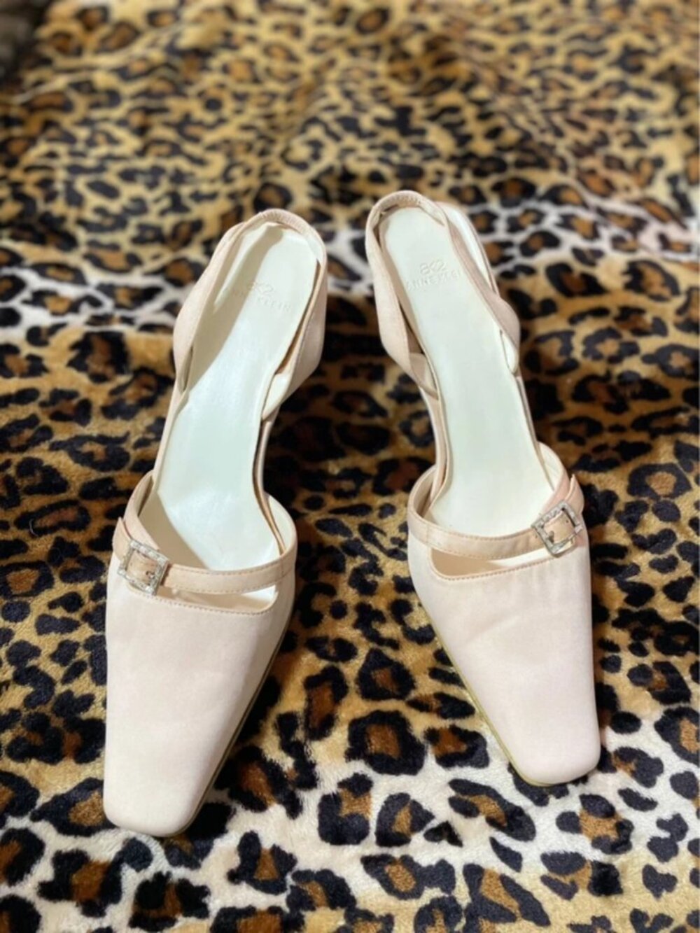 Vintage Anne Klein slingback heels